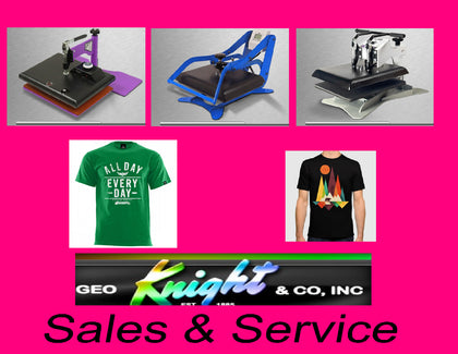 GEO KNIGHT QUALITY HEAT PRESS MACHINES