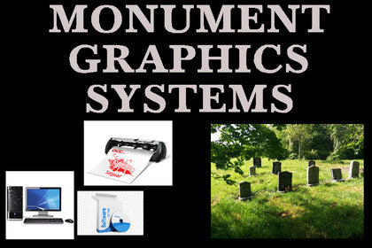 MONUMENT GRAPHICS SYSTEMS, SOFTWARE AND STENCIL CUTTERS