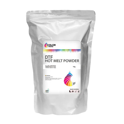 Color Prime Hot Melt Powder for Direct to Film